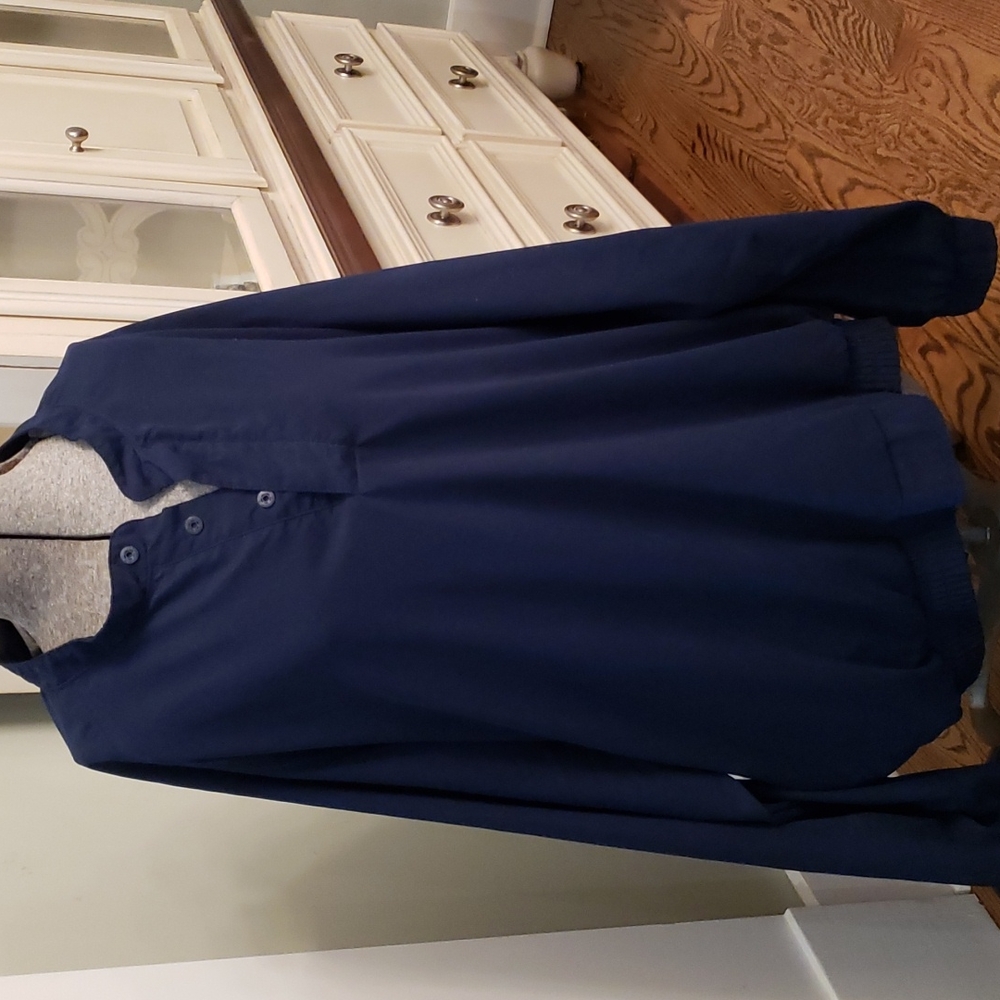 Nike navy blue lite men's golf jacket